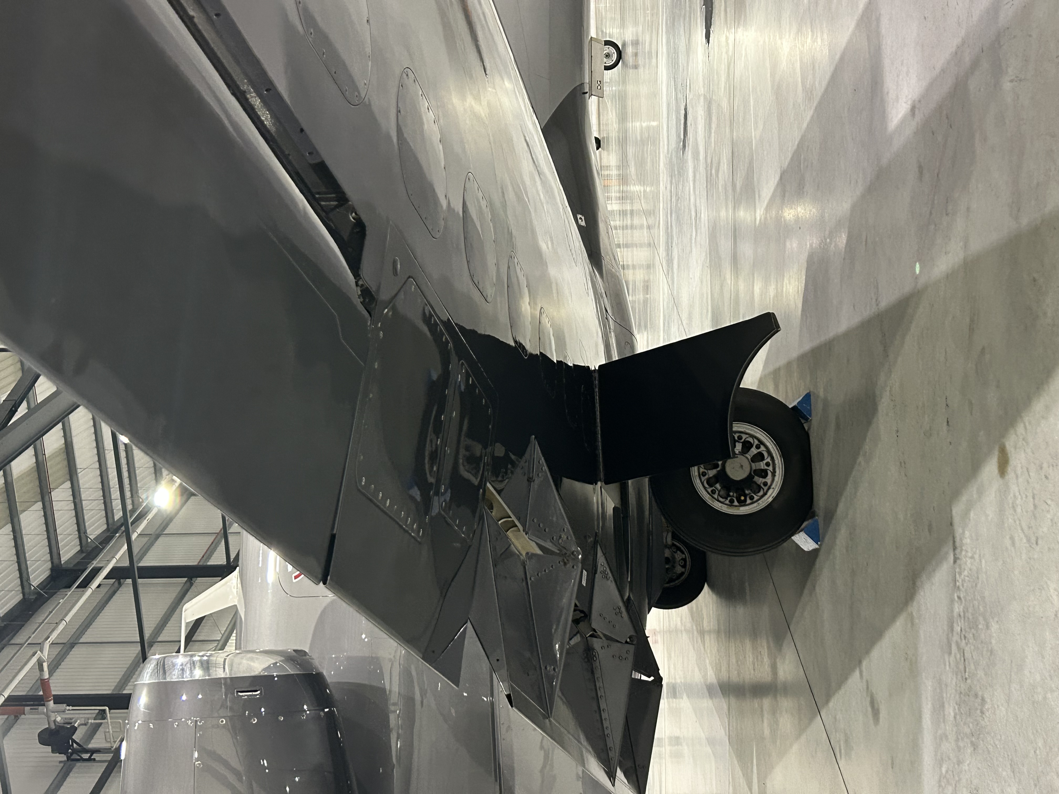 Aircraft exterior after detailing - glossy finish