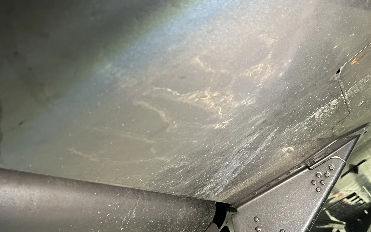 Aircraft exterior before detailing
