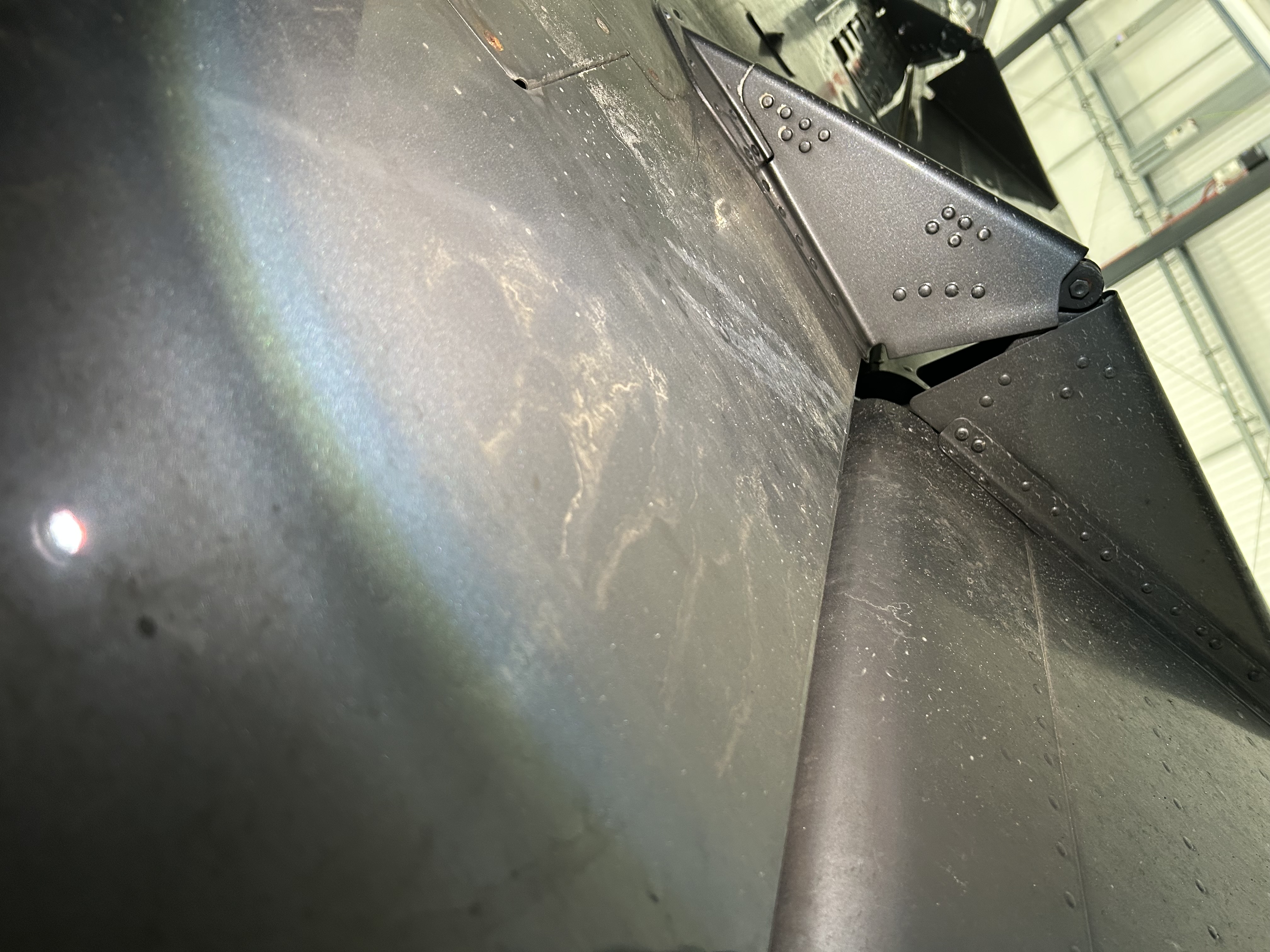 Aircraft exterior before detailing