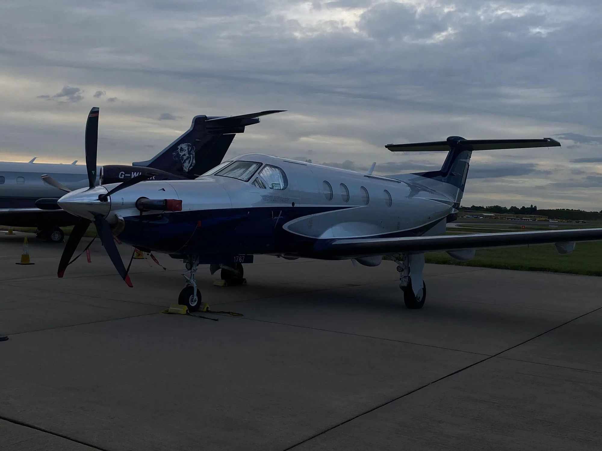 Aircraft cleaning at Birmingham Airport