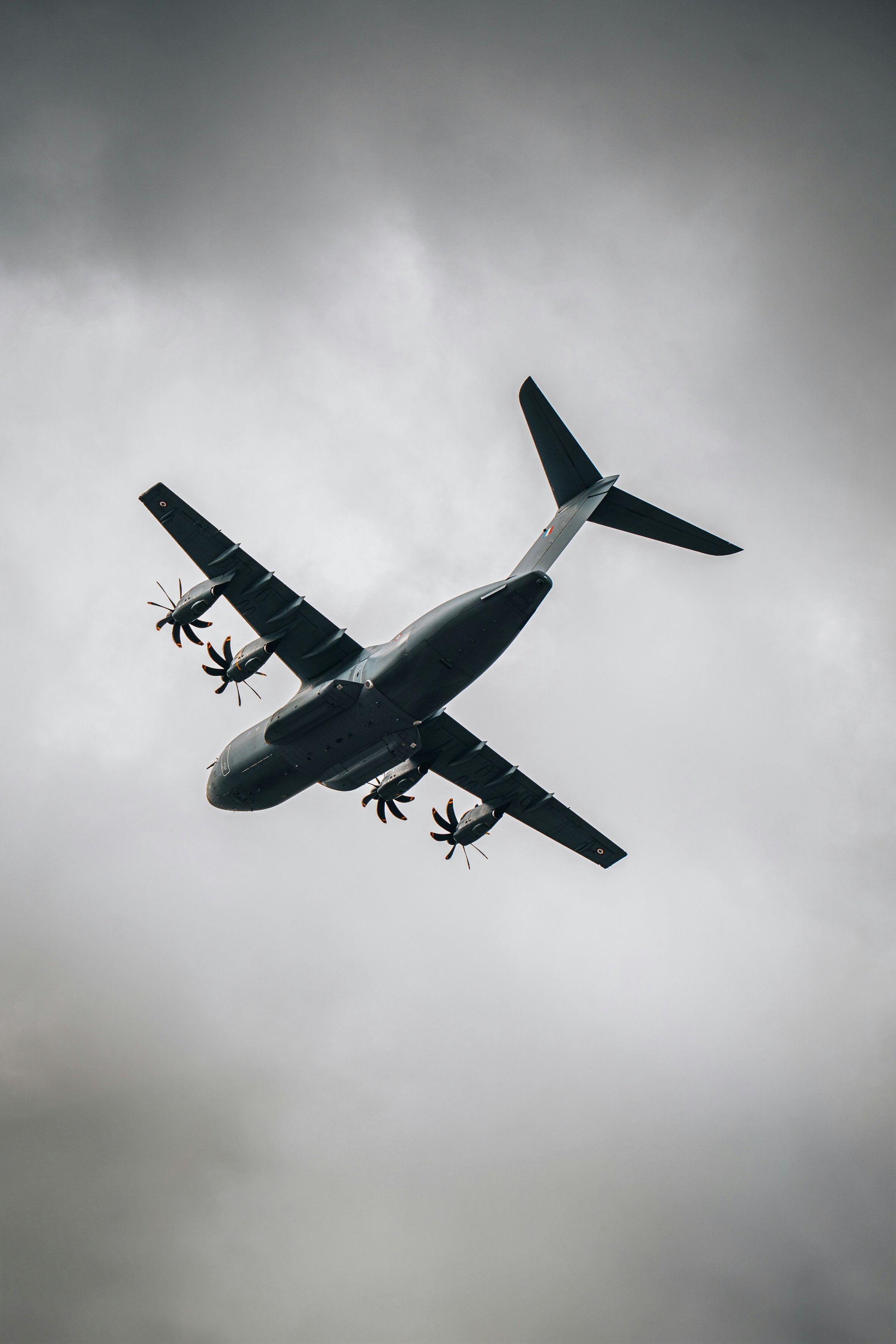 Military transport aircraft cleaning UK - Airbus A400M defence aviation detailing