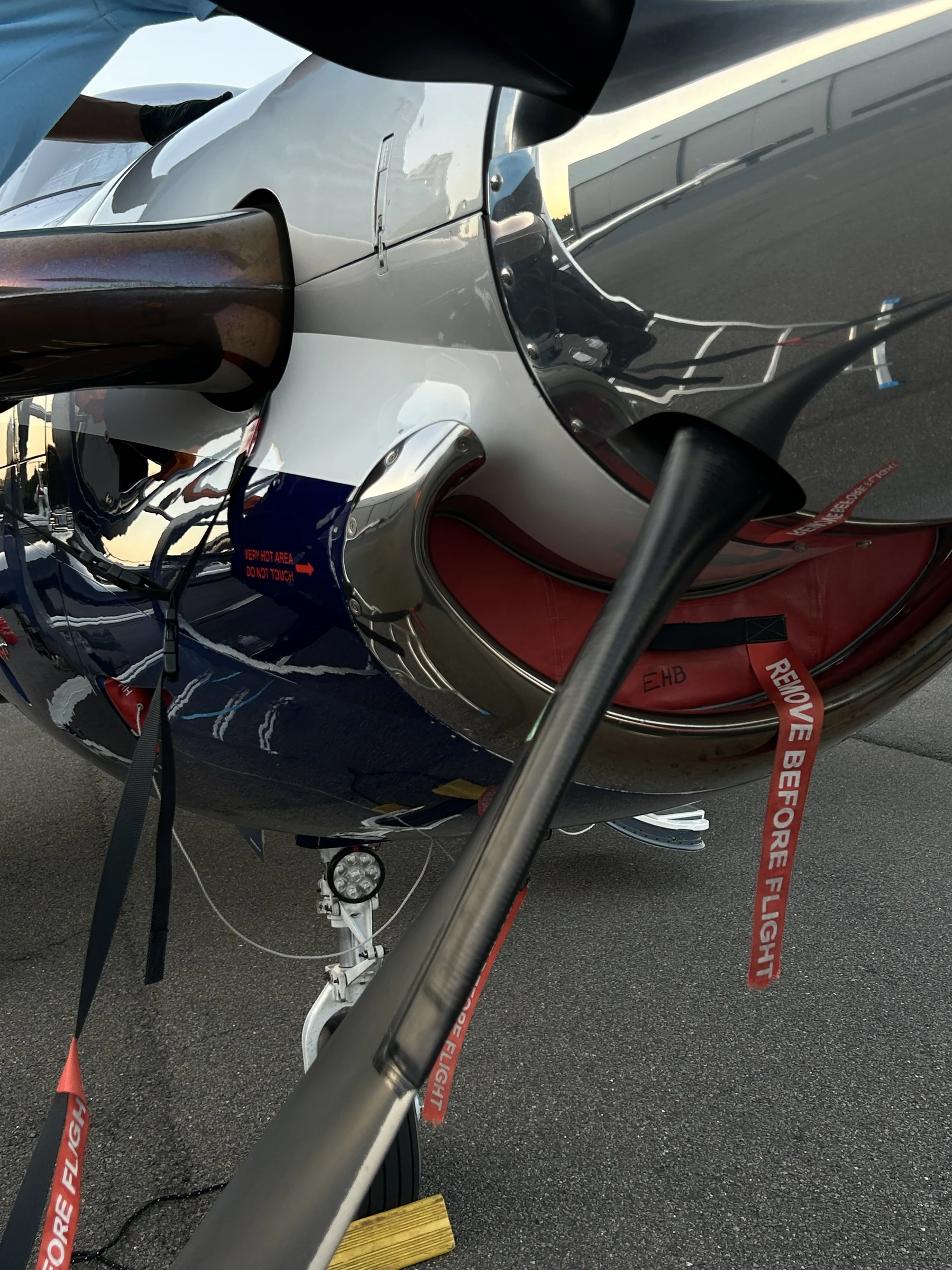 Turboprop engine close-up during aircraft cleaning in the Midlands